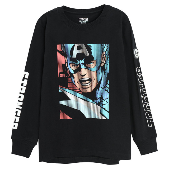 Тениска с дълъг ръкав 2бр. MARVEL, цвят: Микс