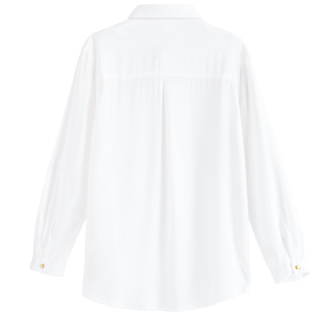 Риза с дълъг ръкав, цвят: Бял
