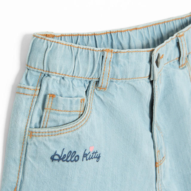 Шорти HELLO KITTY, цвят: Деним