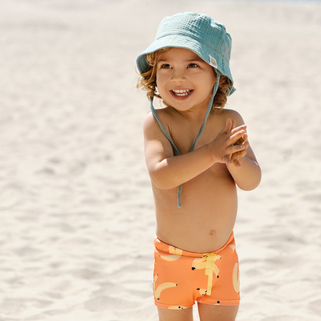 Плувни шорти, цвят: Оранжев