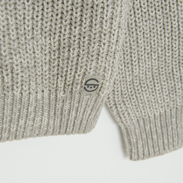 Пуловер, цвят: Сив меланж