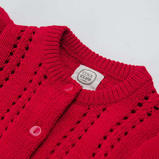 Жилетка, цвят: Червен