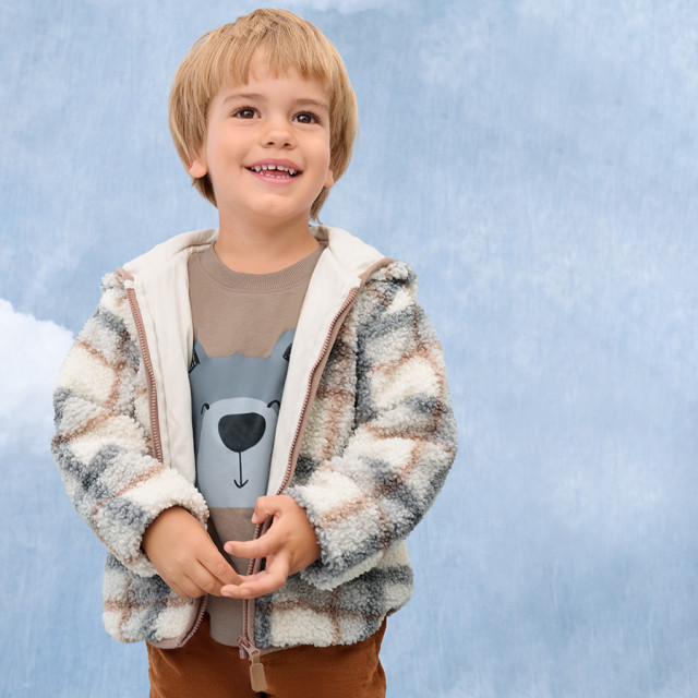 Блуза с дълъг ръкав, цвят: Сив