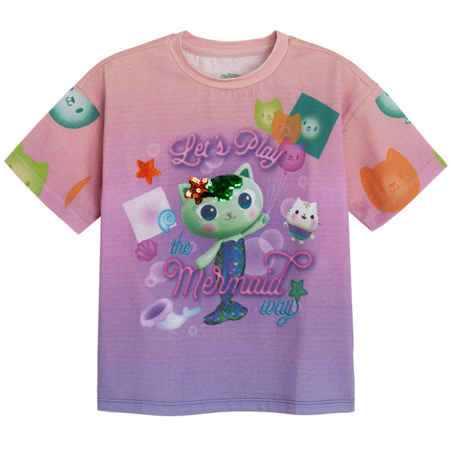 Тениска с къс ръкав GABBY’S DOLLHOUSE, цвят: Микс