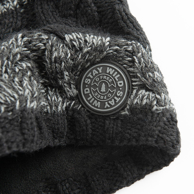 Шал СНУД, цвят: Черен