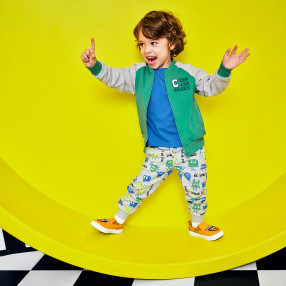 Спортен панталон, цвят: Сив меланж