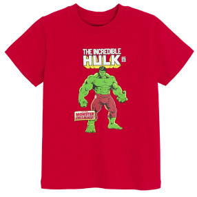 Тениска с къс ръкав MARVEL, цвят: Червен