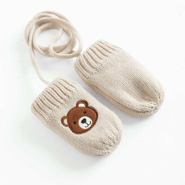 Ръкавици, цвят: Бежов