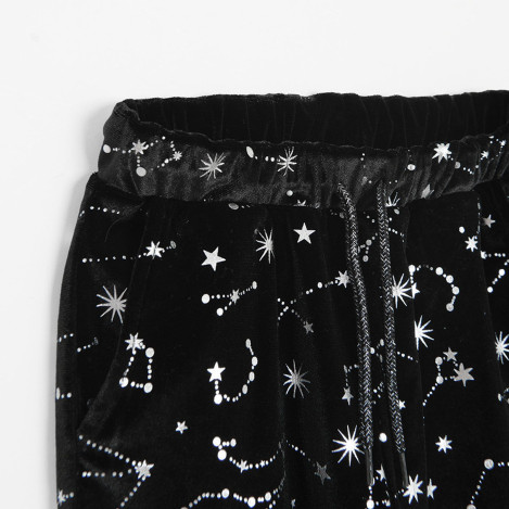 Спортен панталон, цвят: Черен