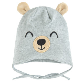 Шапка, цвят: Сив меланж