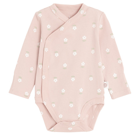 Боди с дълъг ръкав 2бр. BAMBI, цвят: Микс