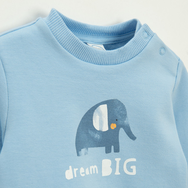 Комплект, цвят: Син