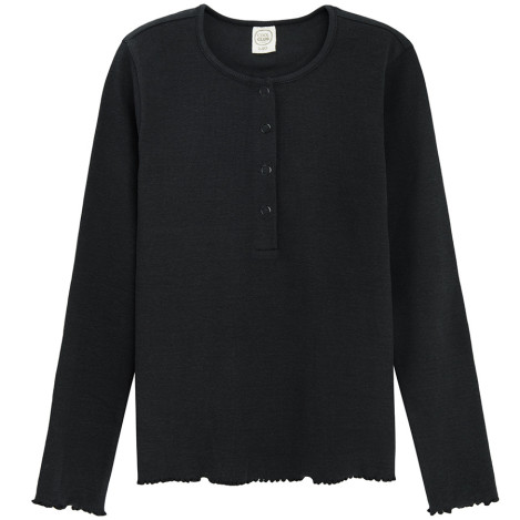 Блуза с дълъг ръкав, цвят: Графит