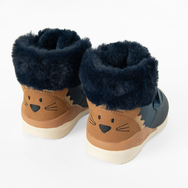 Ботуши, цвят: Морско син