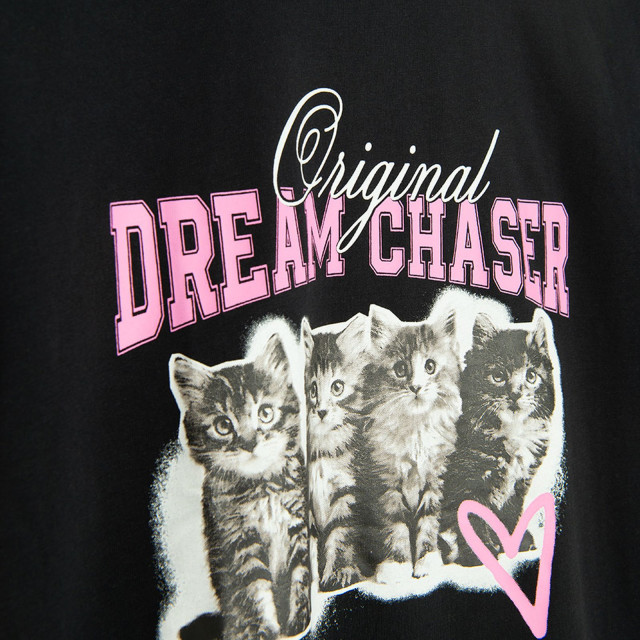 Тениска с къс ръкав, цвят: Черен