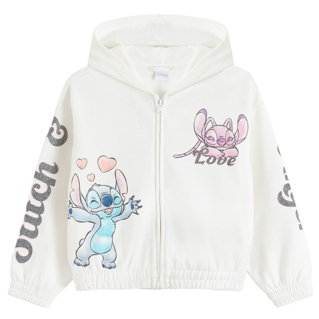 Суитчър LILO & STITCH, цвят: Бял