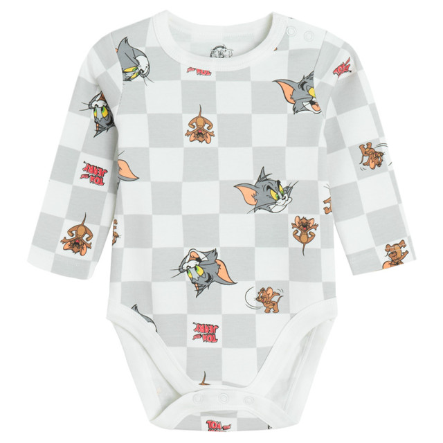 Боди с дълъг ръкав 3бр. TOM AND JERRY, цвят: Микс