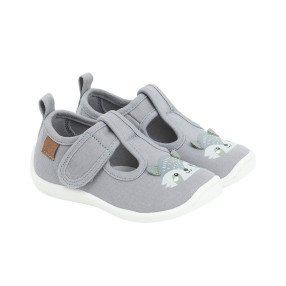 Пантофи, цвят: Сив