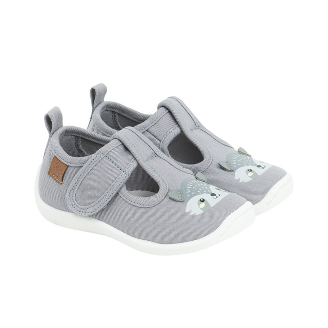 Пантофи, цвят: Сив