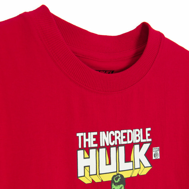 Тениска с къс ръкав MARVEL, цвят: Червен