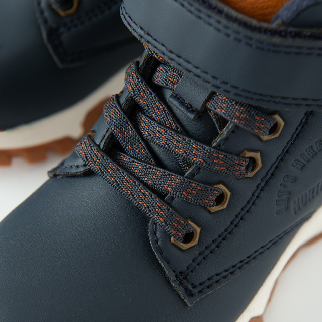 Високи обувки, цвят: Морско син