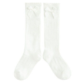 Чорапи до коляното, цвят: Бял