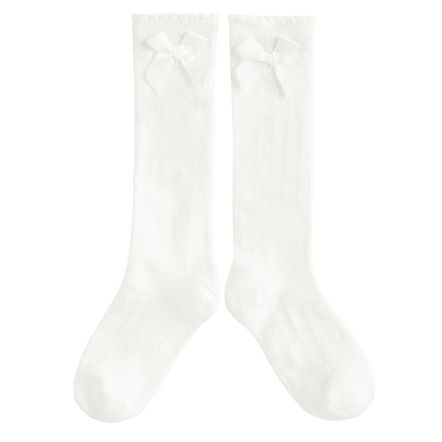 Чорапи до коляното, цвят: Бял