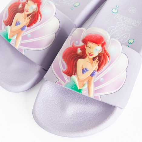 Плажни чехли DISNEY PRINCESS, цвят: Светло виолетов