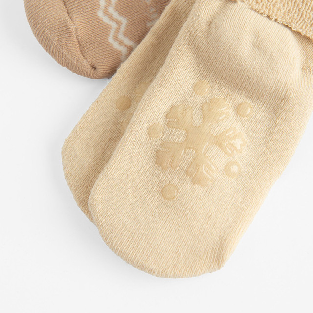 Чорапи 2бр., цвят: Бежов