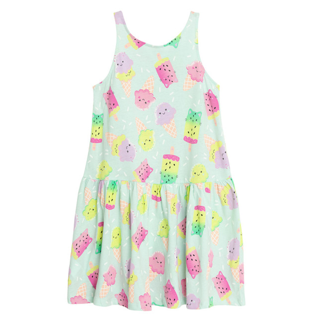 Рокля без ръкав, цвят: Микс