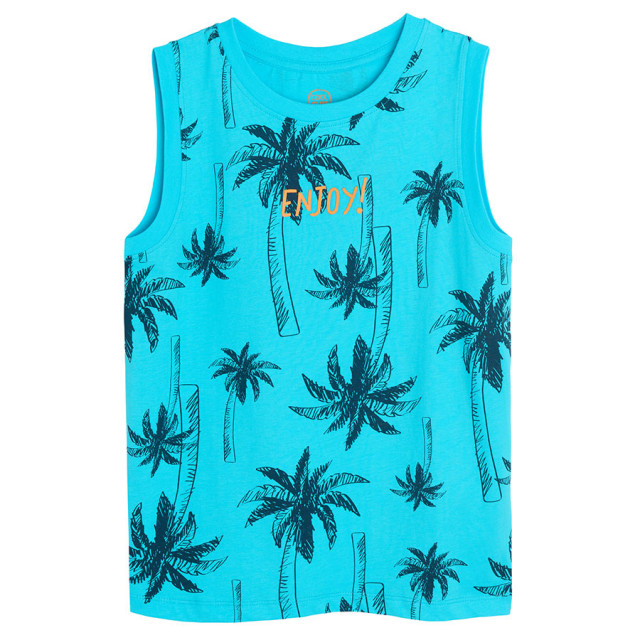 Тениска без ръкав, цвят: Син