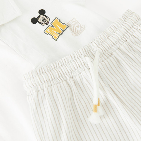 Комплект MICKEY&FRIENDS, цвят: Бял