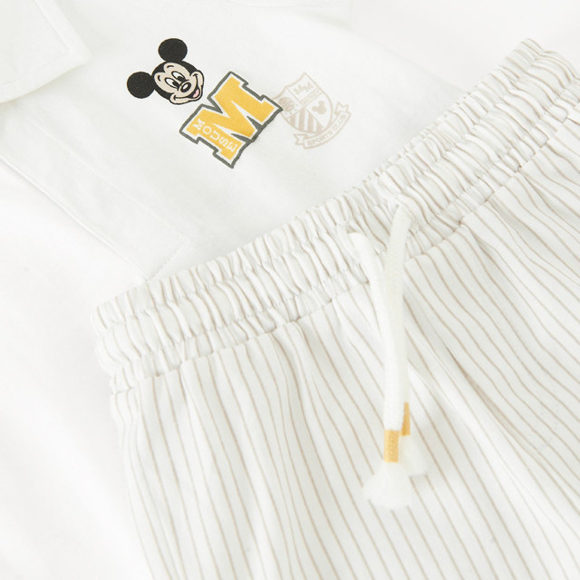 Комплект MICKEY&FRIENDS, цвят: Бял