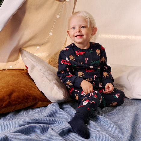 Спортен комплект 2бр., цвят: Морско син