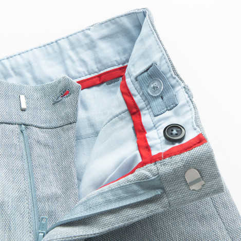 Костюм, цвят: Морско син