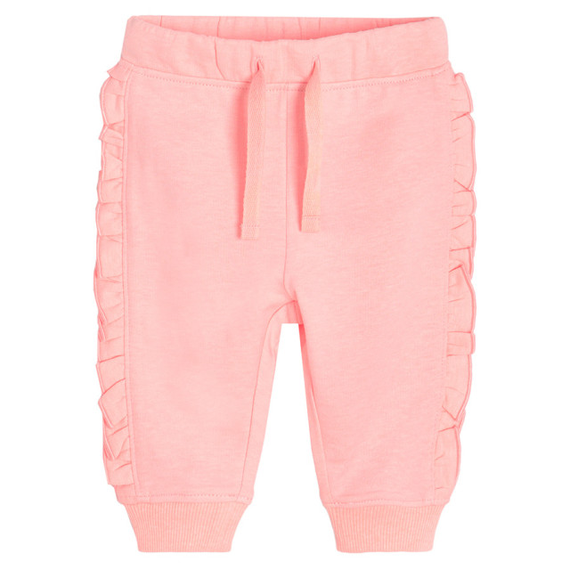 Спортен панталон, цвят: Флуоресцентен корал