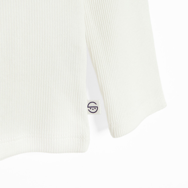 Тениска с дълъг ръкав, цвят: Мръсно бял