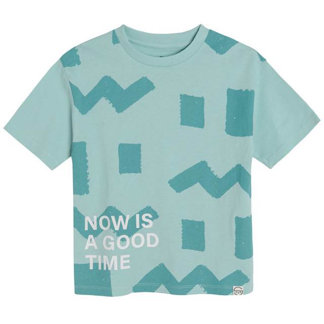 Тениска с къс ръкав, цвят: Светло ментов