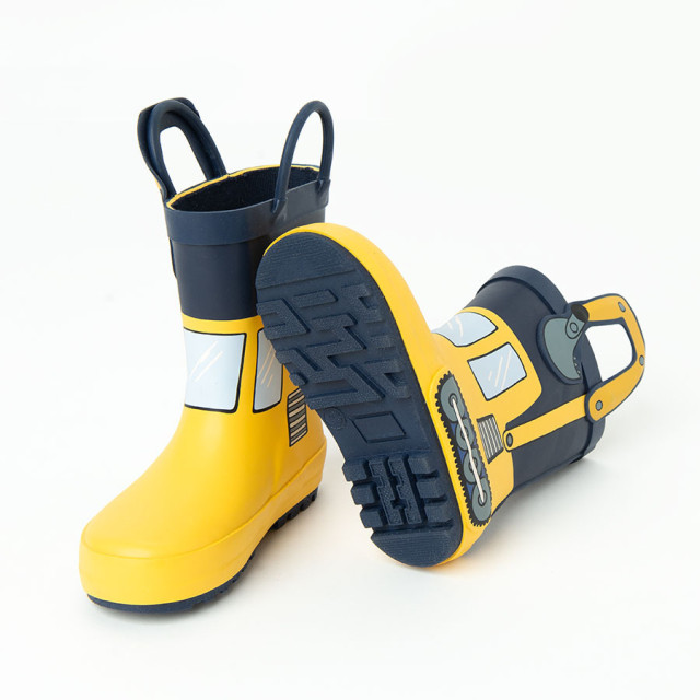Гумени ботуши, цвят: Жълт