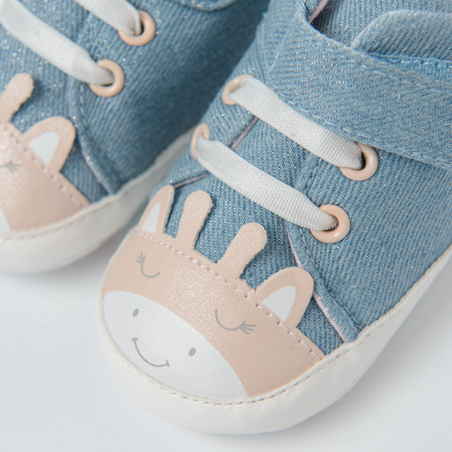 Пантофи, цвят: Деним