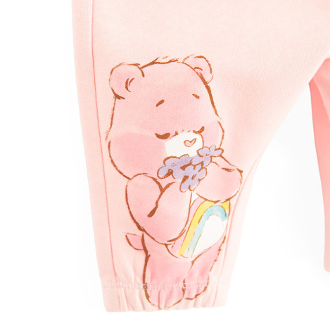 Спортен панталон CARE BEARS, цвят: Розов