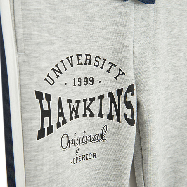 Спортен панталон, цвят: Сив меланж