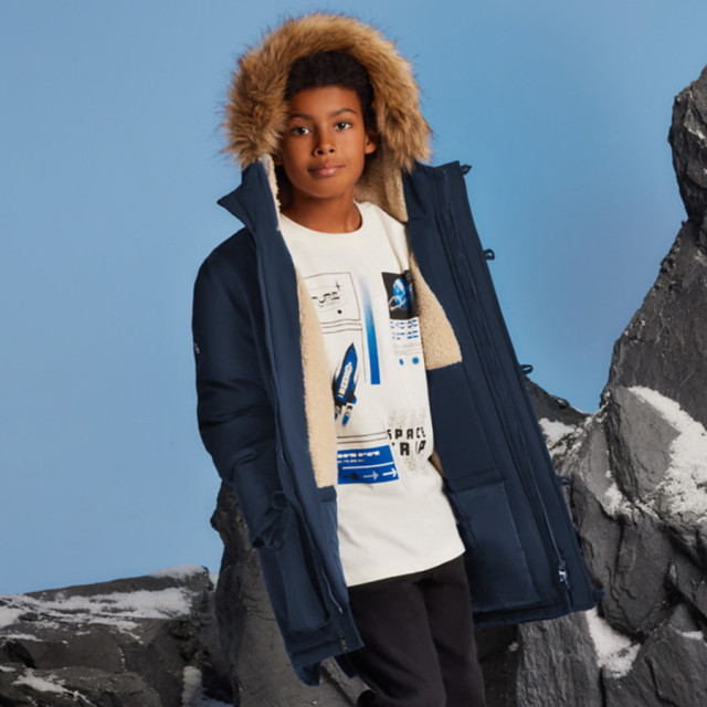 Яке, цвят: Тъмно син