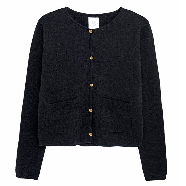 Жилетка, цвят: Черен