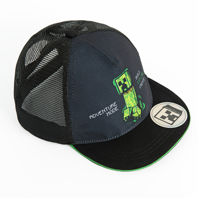 Шапка MINECRAFT, цвят: Зелен