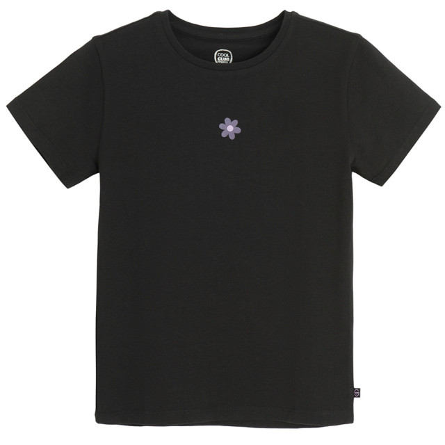 Тениска с къс ръкав, цвят: Черен