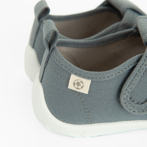 Пантофи, цвят: Сив