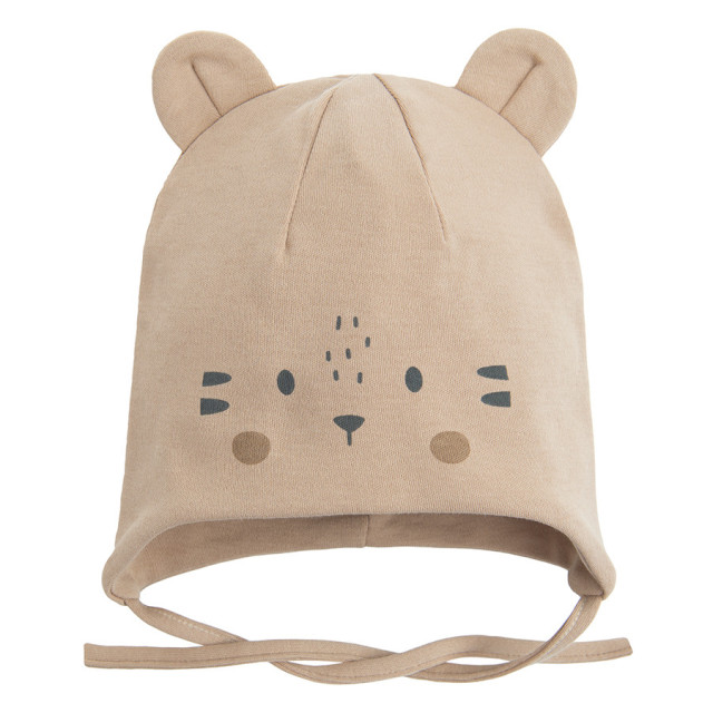 Шапка, цвят: Светло кафяв
