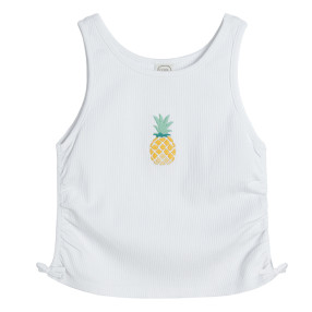 Блуза без ръкави, цвят: Бял