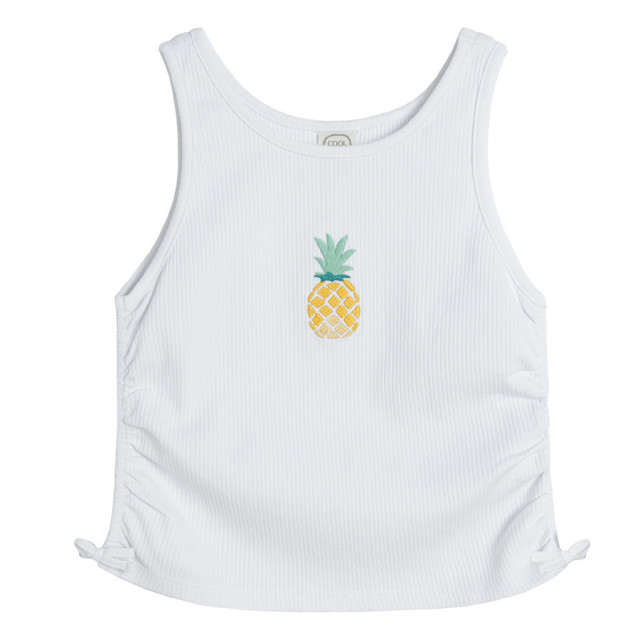 Блуза без ръкави, цвят: Бял